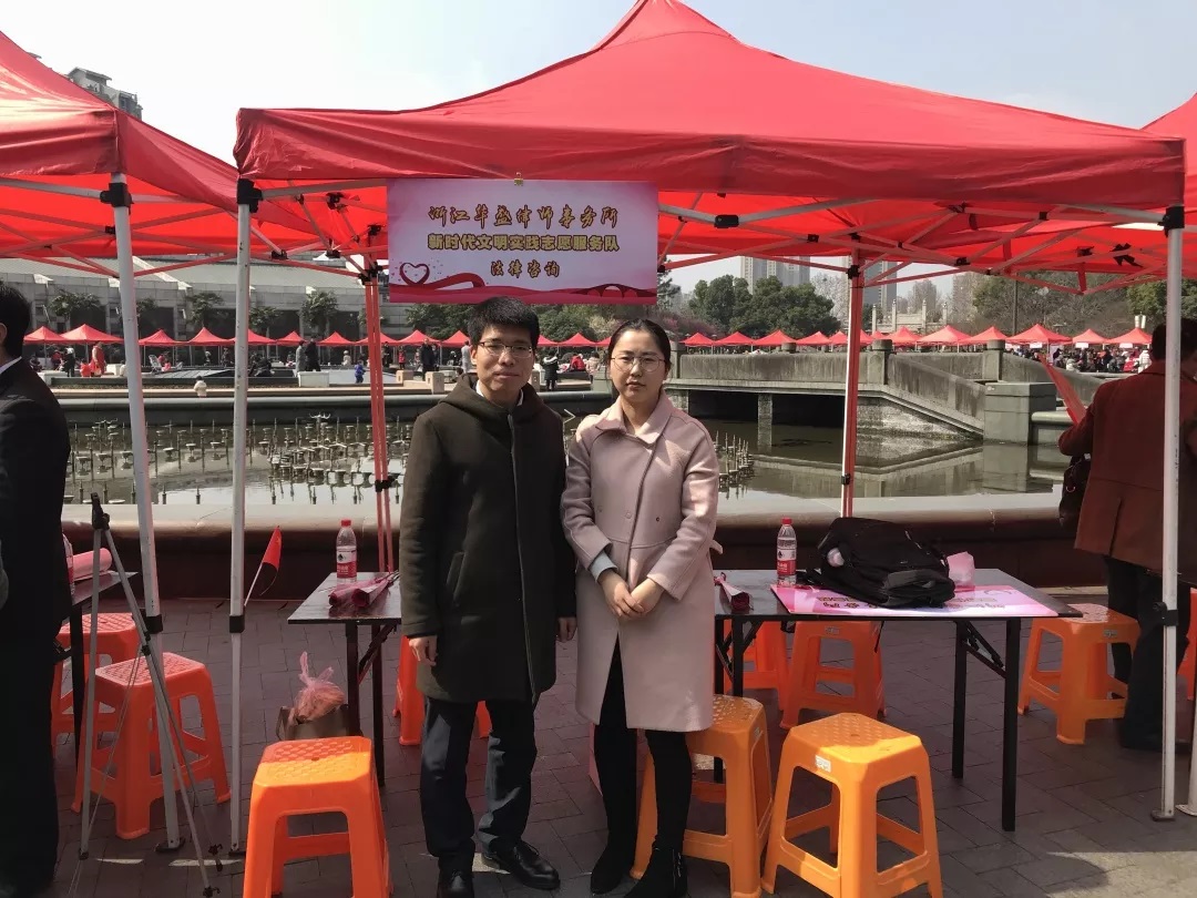 华盛快讯|华盛所作为拱墅区文明单位参加区新时代文明实践志愿服务